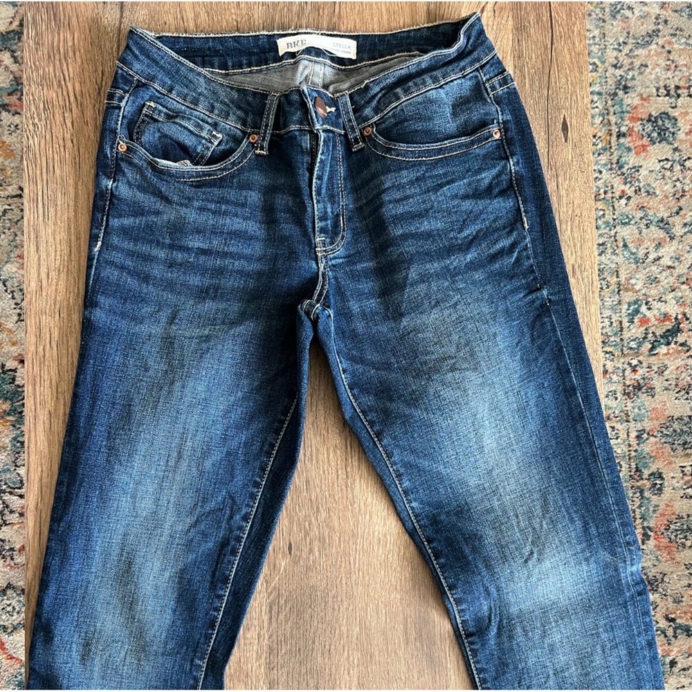 BKE straight legged jeans